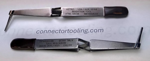 ATML 0803B M81969/8-03 DAK95-22 removal tweezer 22GA