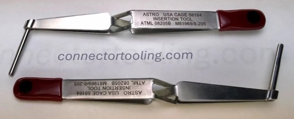 ATML 08205B M81969/8-205 DAK83-20B insertion tweezer 20 GA