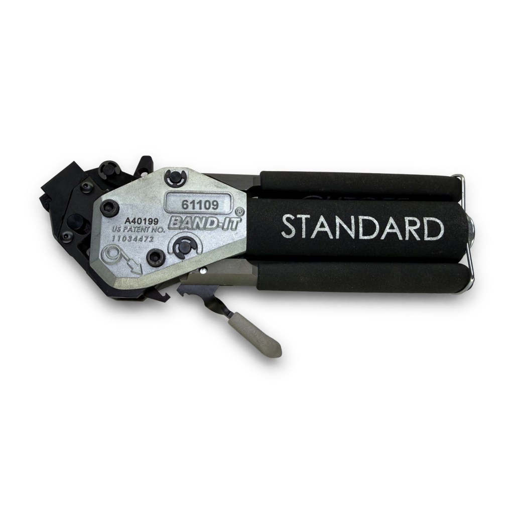 BAND-IT A40199 Tie-Dex II micro banding tool qualified to M81306/1-01, Glenair 600-058 equivalent.