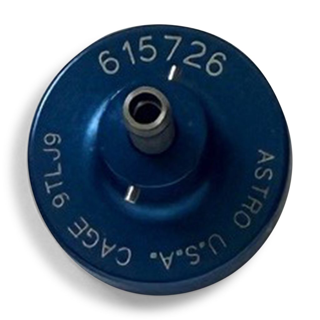 Astro Tool 615726 bayonet positioner qualified to M22520/2-10, equivalent to DMC K43.