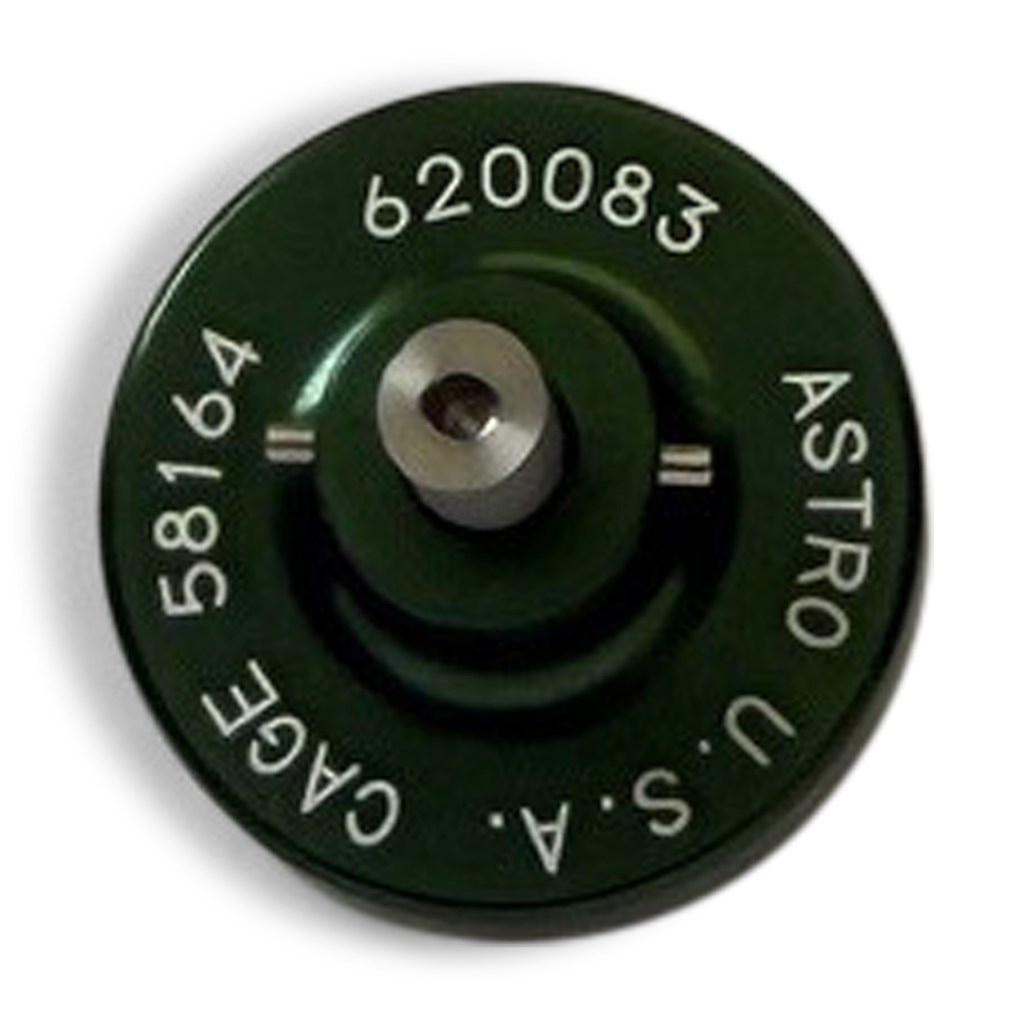 Astro Tool 620083 bayonet positioner qualified to M22520/7-11, equivalent to DMC 86-19.