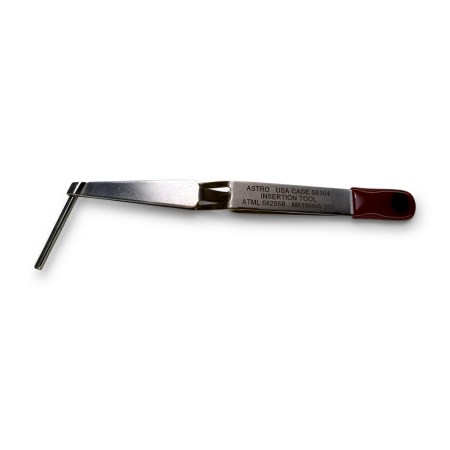 Astro Tool ATML 08205B metal insertion tweezer qualified to M81969/8-205, equivalent to DMC DAK83-20b