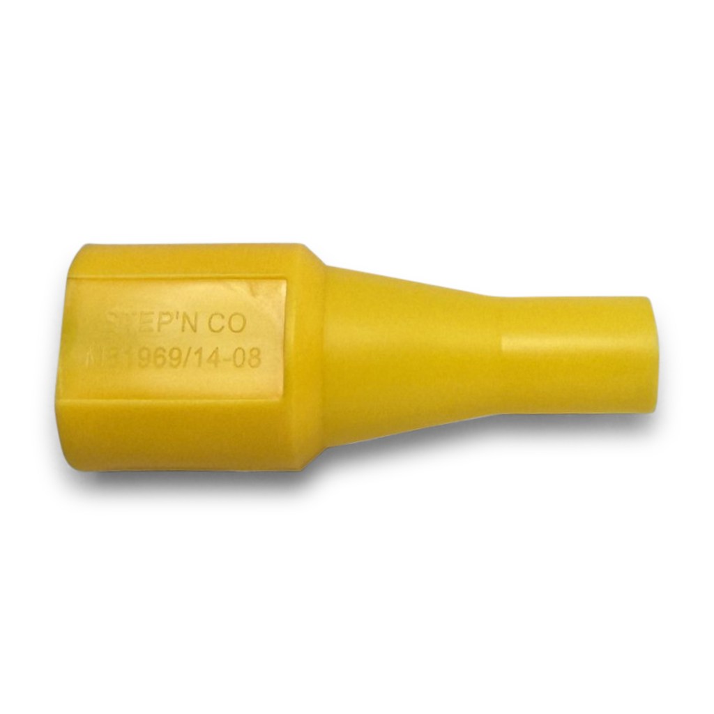 M81969/14-08 Plastic Removal Tool, Stamped Part Number Side Main Image - Size 0 Solid Yellow Extraction Tool
