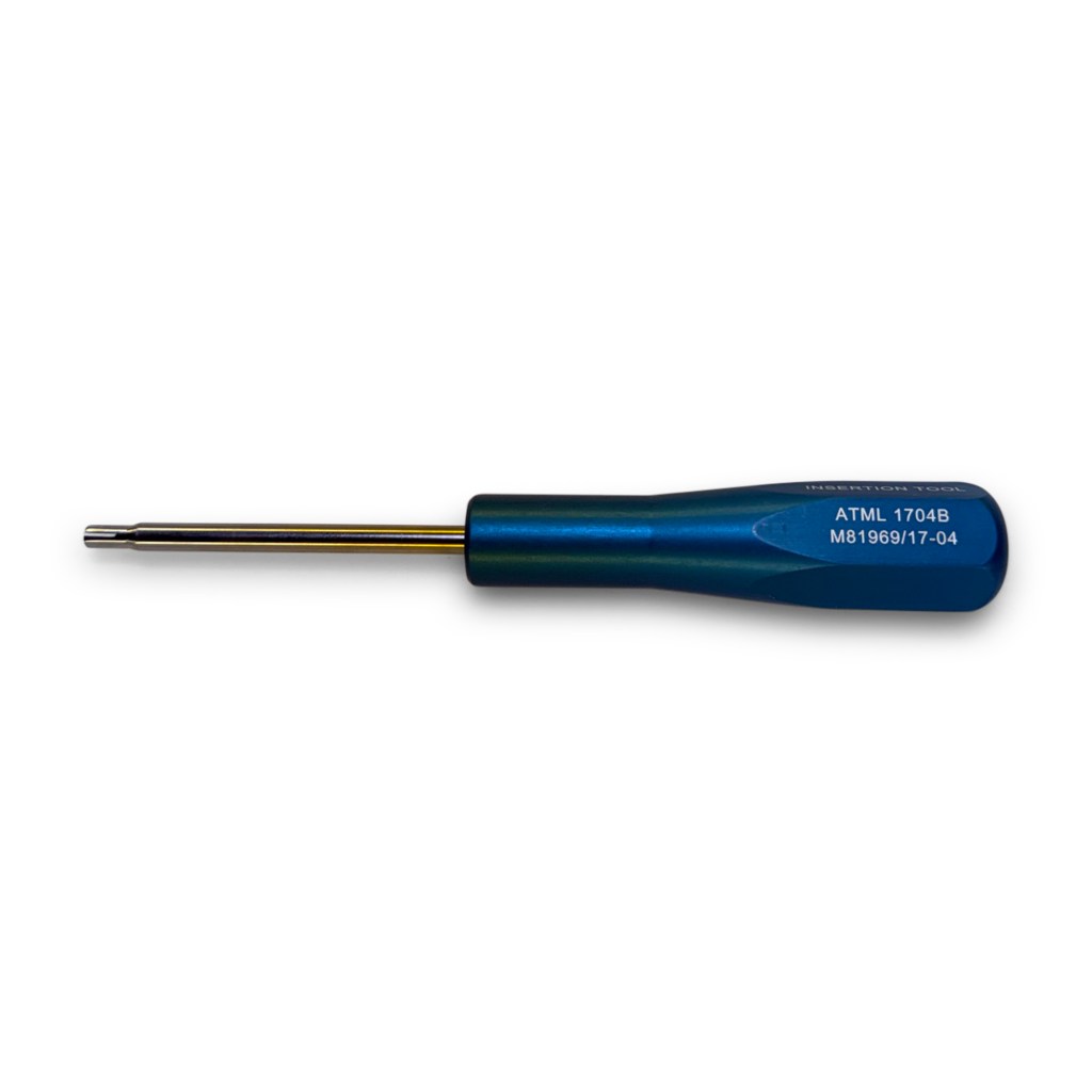 Astro Tool ATML 1704B (M81969/17-04) Insertion Tool, Full Front Profile View - DMC DAK16B Equivalent