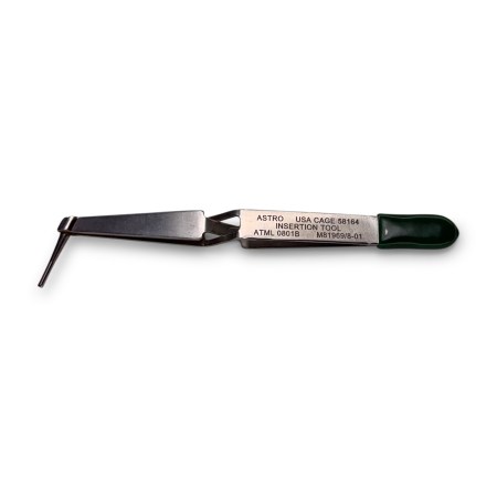 Astro Tool ATML 0801B metal insertion tweezer qualified to M81969/8-01, equivalent to DMC DAK95-22MB.