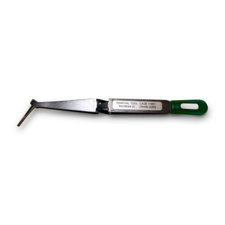 DMC DRK95-22MB (M81969/8-02) Removal Tweezer, Full Front Profile View - Astro Tool ATML 0802B Equivalent